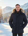 Adric | Insulated Winter Parka for Men with Adjustable Hood 1