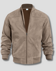 Adrien | Men’s Autumn Bomber Jacket with Ribbed Hem and Cuffs 6