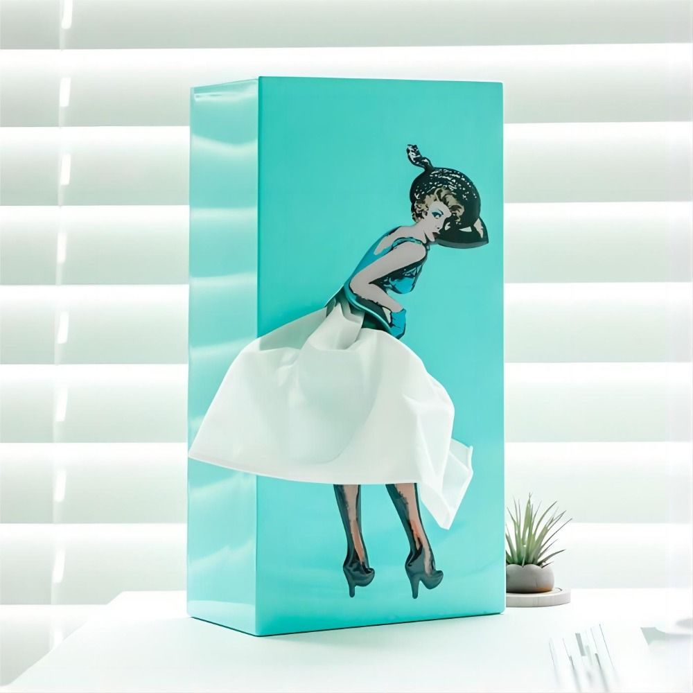 AerisBox | Whimsical Interactive Tissue Box Holder for Home Décor 9