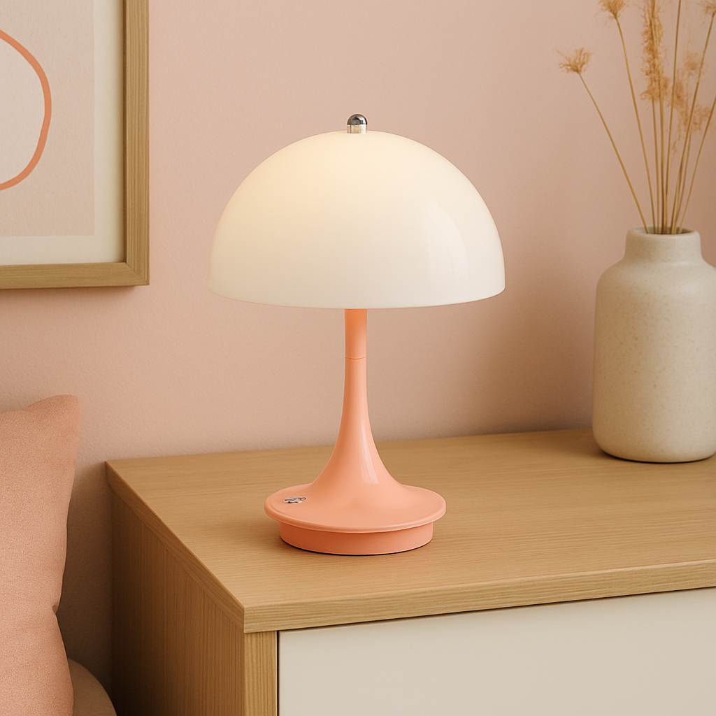 Aerith | Modern Aesthetic Mushroom Table Lamp 4