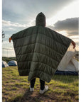 AeroDown | Water-Repellent Outdoor Poncho Blanket for Camping & Travel 1