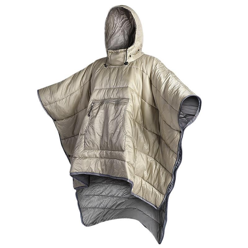 AeroDown | Water-Repellent Outdoor Poncho Blanket for Camping &amp; Travel 6