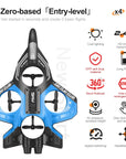 AeroGlide | Dynamic Lightweight Remote Control Airplane with LED Lights 6