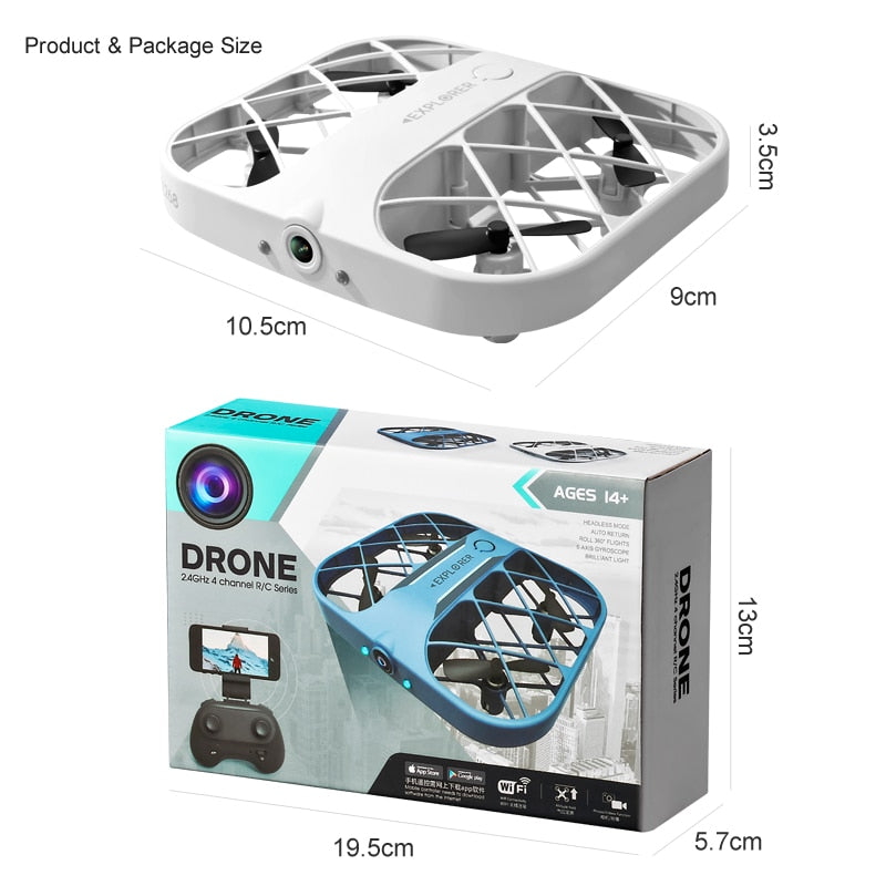 AeroSphere | Beginner-Friendly Drone with 720p Camera for Aerial Photography 7