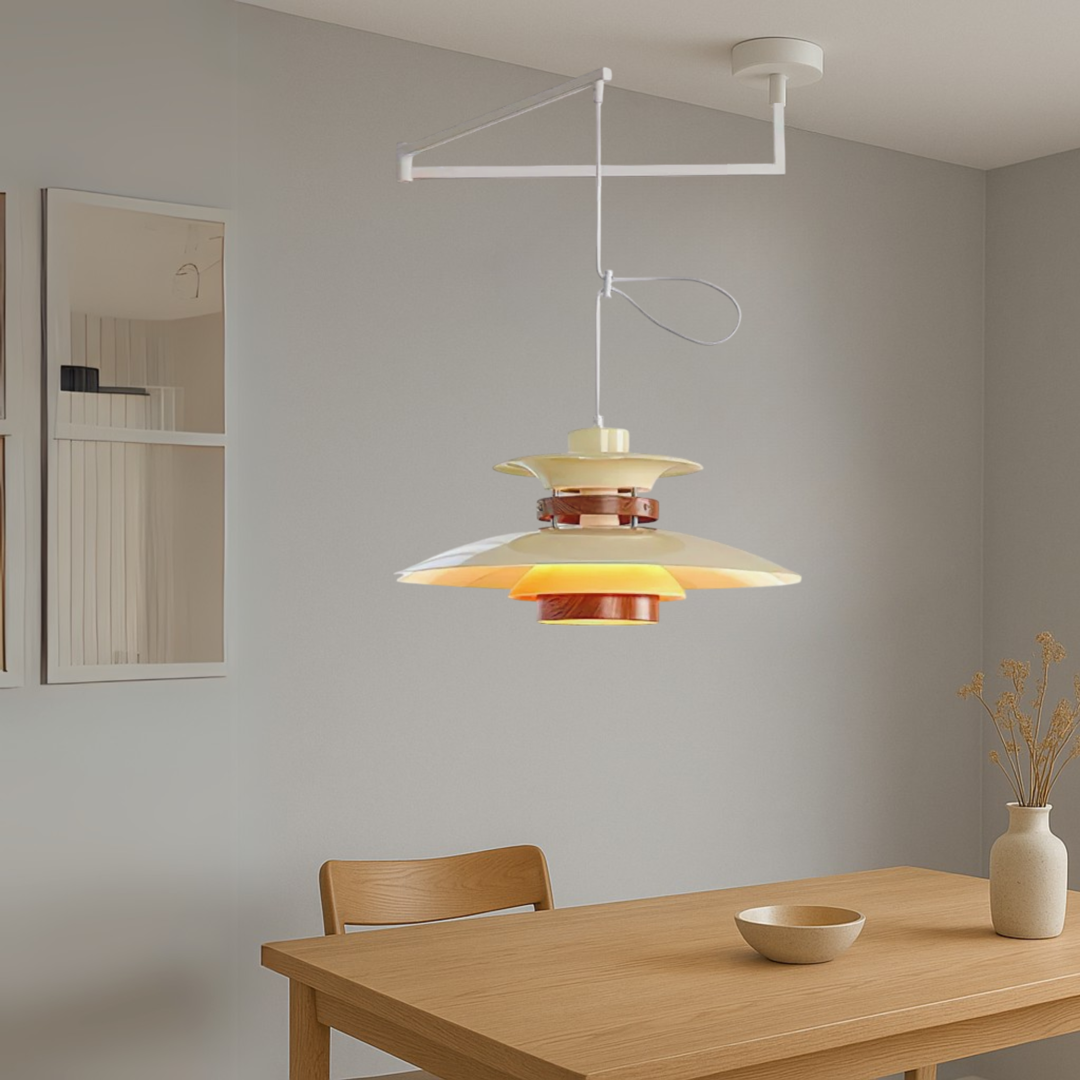 Aeronel | Modern Swing Arm Pendant Lamp 4