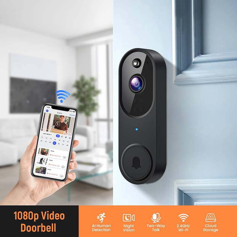AetherGuard | Advanced AI 1080P Wireless Video Doorbell Camera 4