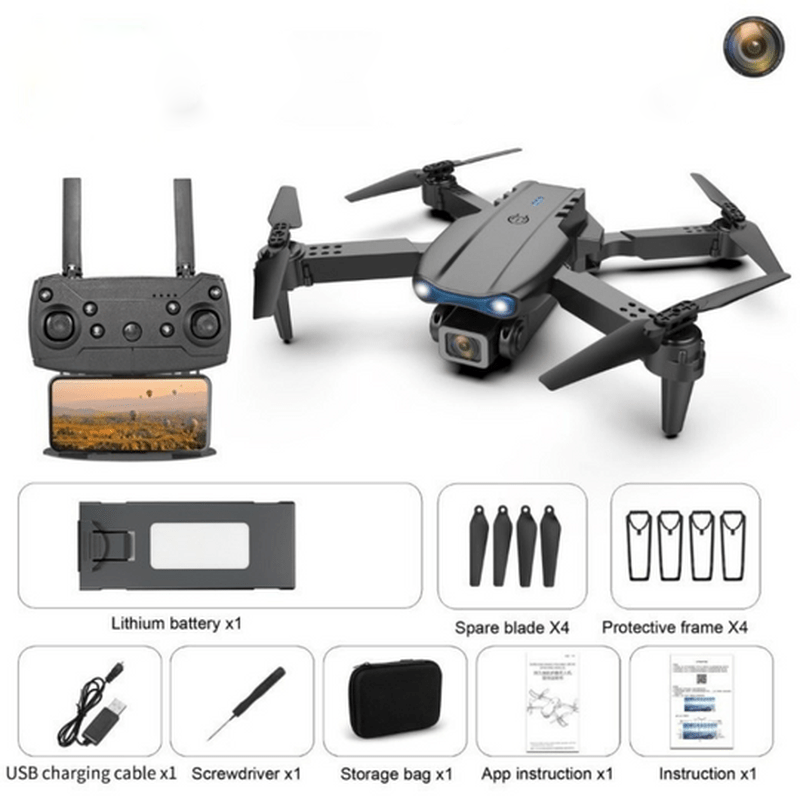 AetherSky | Premium 4K UHD Drone with Long Battery Life for Aerial Photography 3