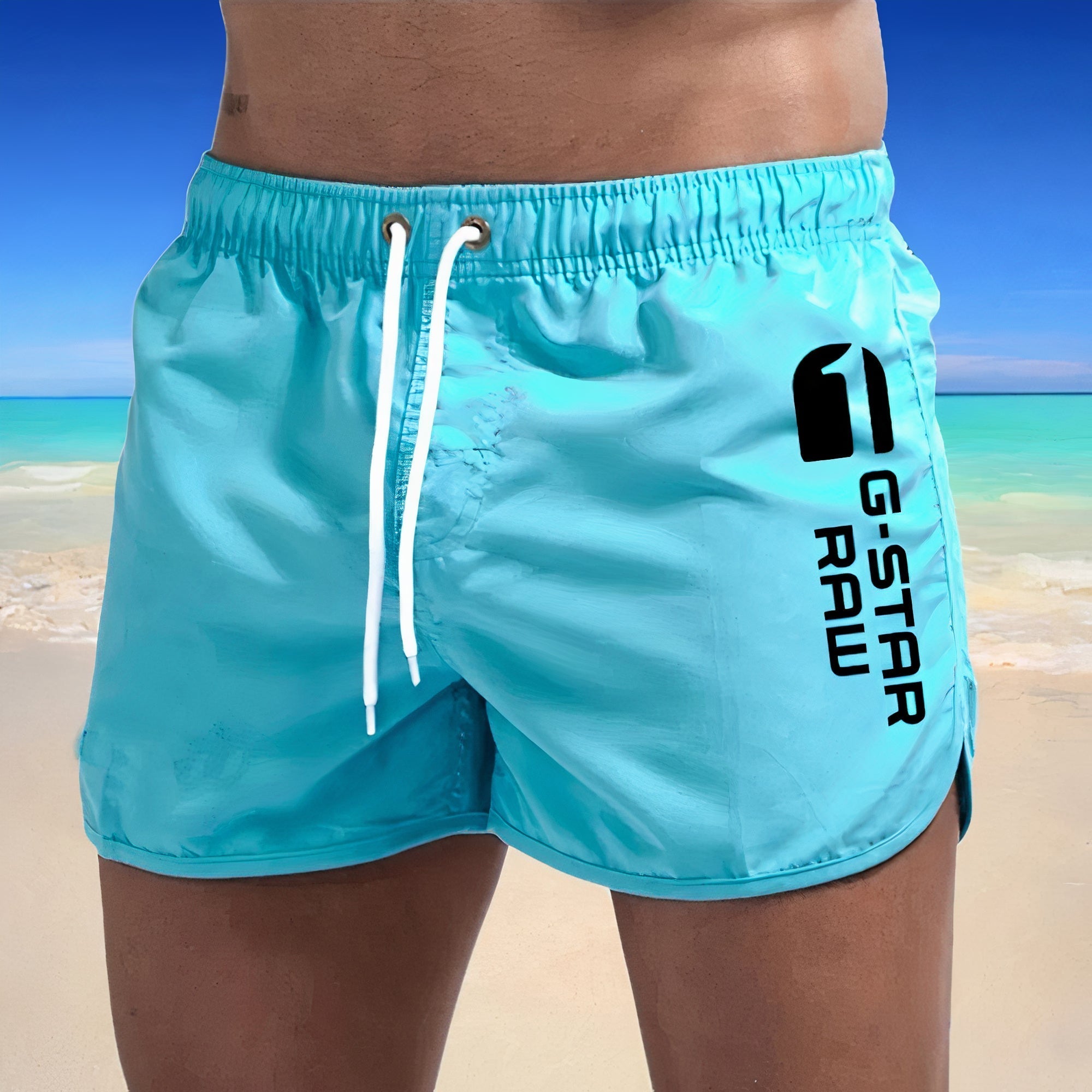 Aiden | Quick-Dry Stylish Mens Swim Trunks 0