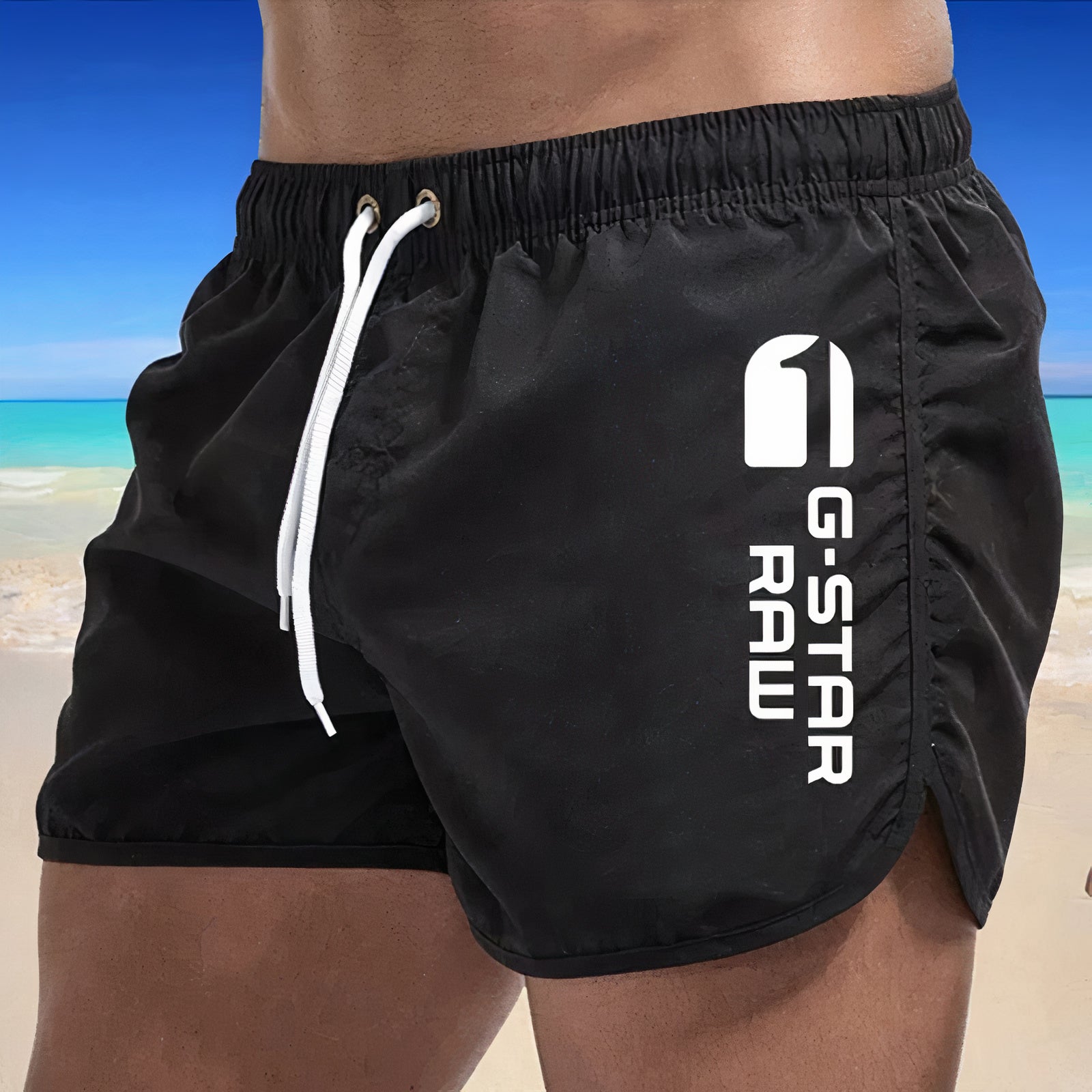 Aiden | Quick-Dry Stylish Mens Swim Trunks 1