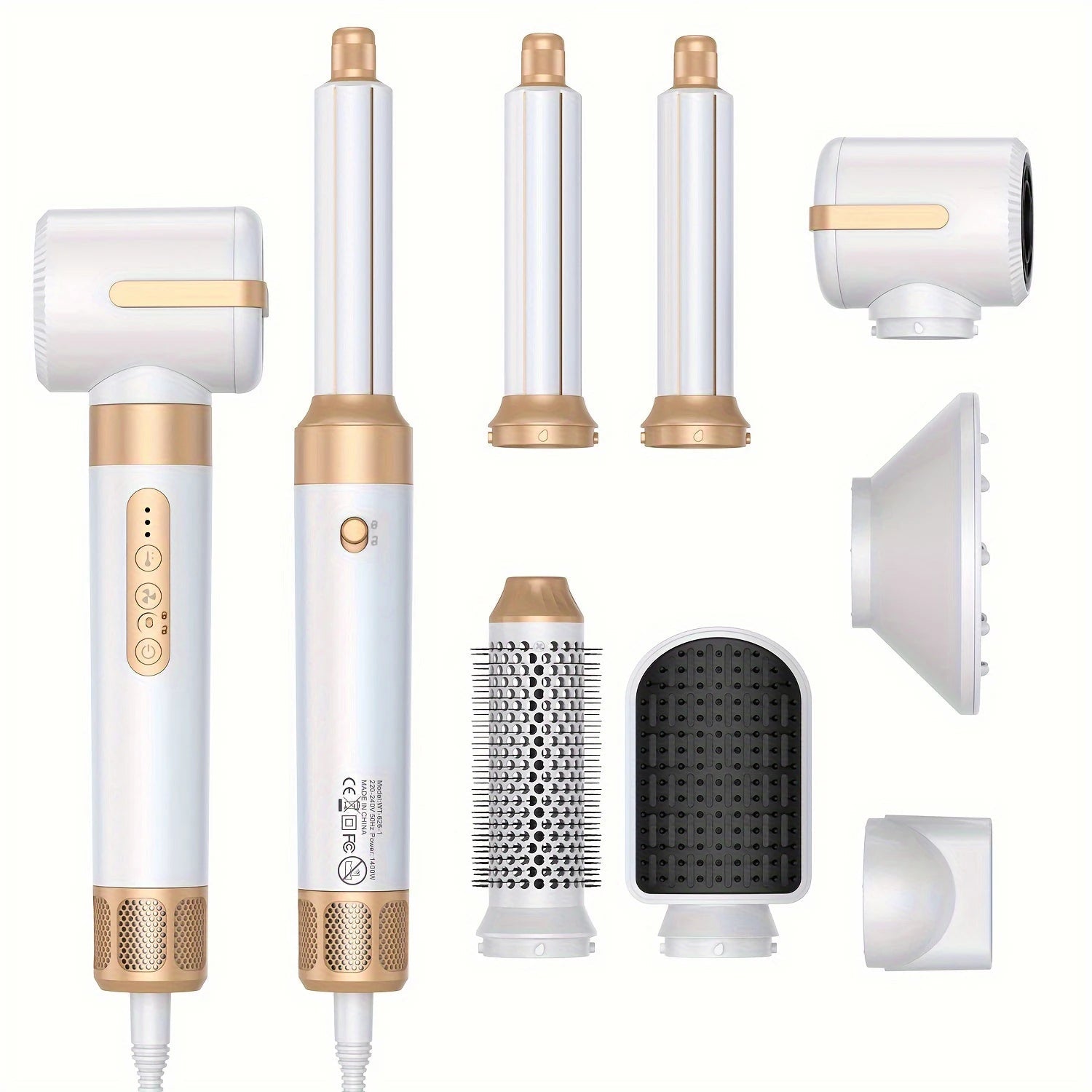 AirFusion - Brushless Blow Dryer with Auto Curler 0