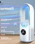 Airevo air cooler | Bladeless USB fan | 6 levels | Quietly & with timer | Humidification 4
