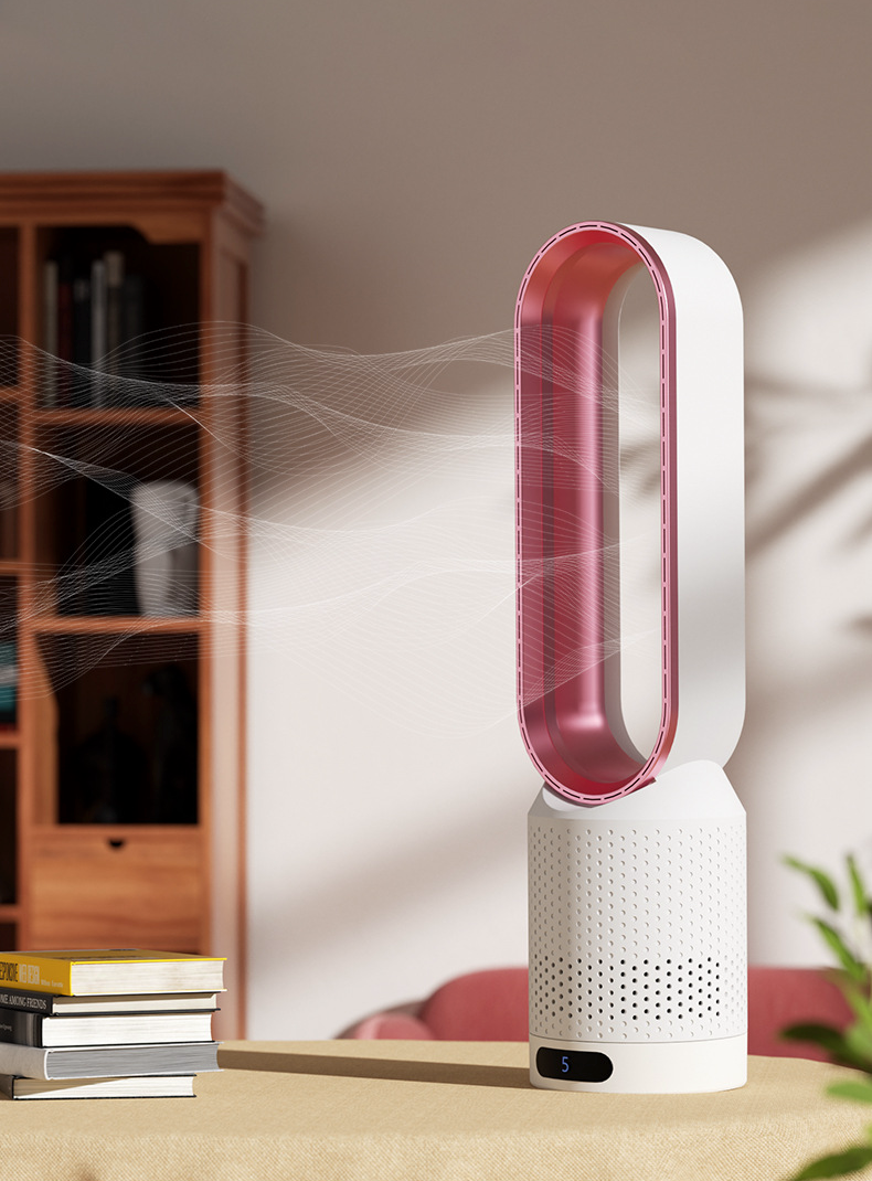 Airpure 3-in-1 air cooler with air purifier, oscillation &amp; LED touch 2
