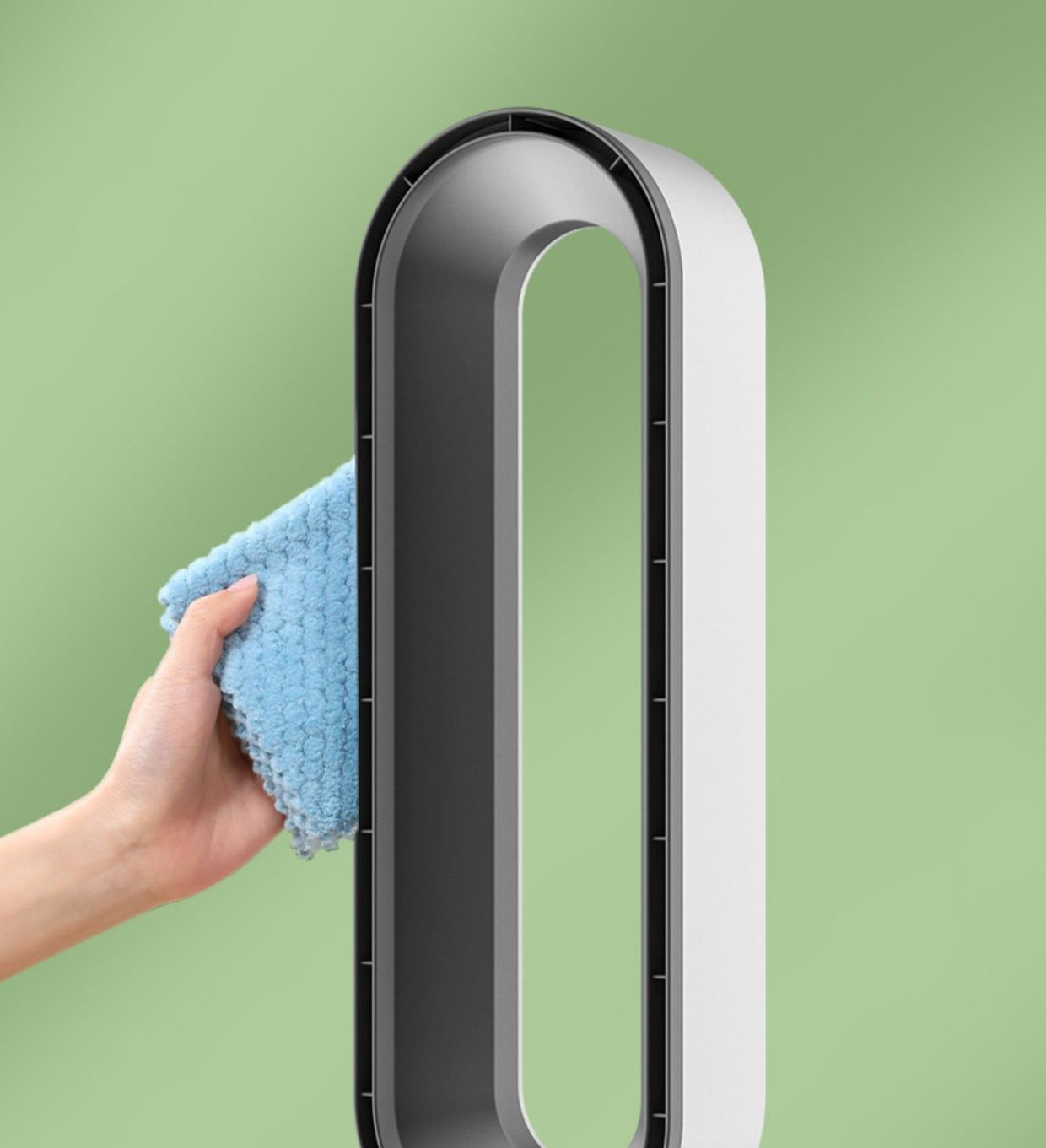 Airpure 3-in-1 air cooler with air purifier, oscillation &amp; LED touch 5