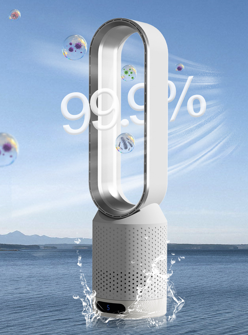 Airpure 3-in-1 air cooler with air purifier, oscillation &amp; LED touch 6