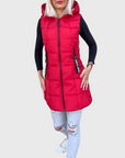 Alba | Women's Sleeveless Padded Winter Coat 9