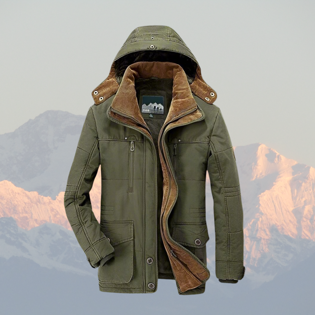 Alexander | Parka Jacket with Faux Fur Lining for Men 1