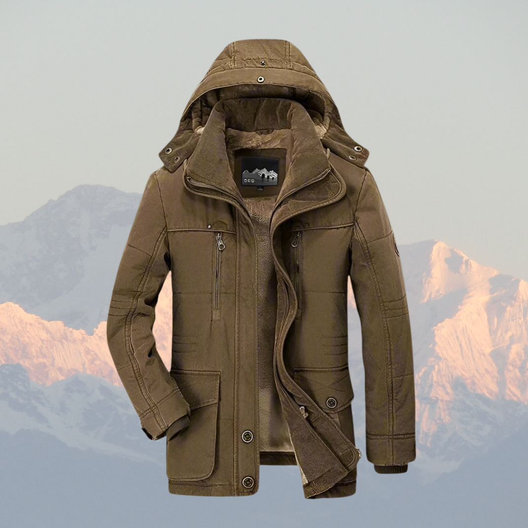Alexander | Parka Jacket with Faux Fur Lining for Men 2