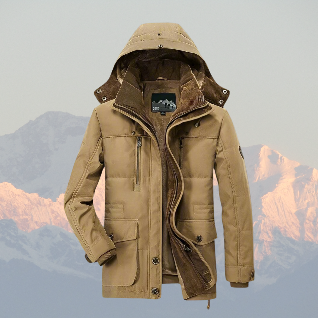 Alexander | Parka Jacket with Faux Fur Lining for Men 3