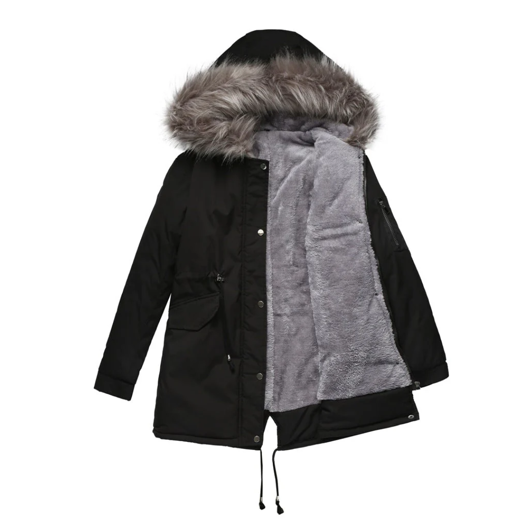 Alicia | Women's Button-Down Parka Winter Jacket 2