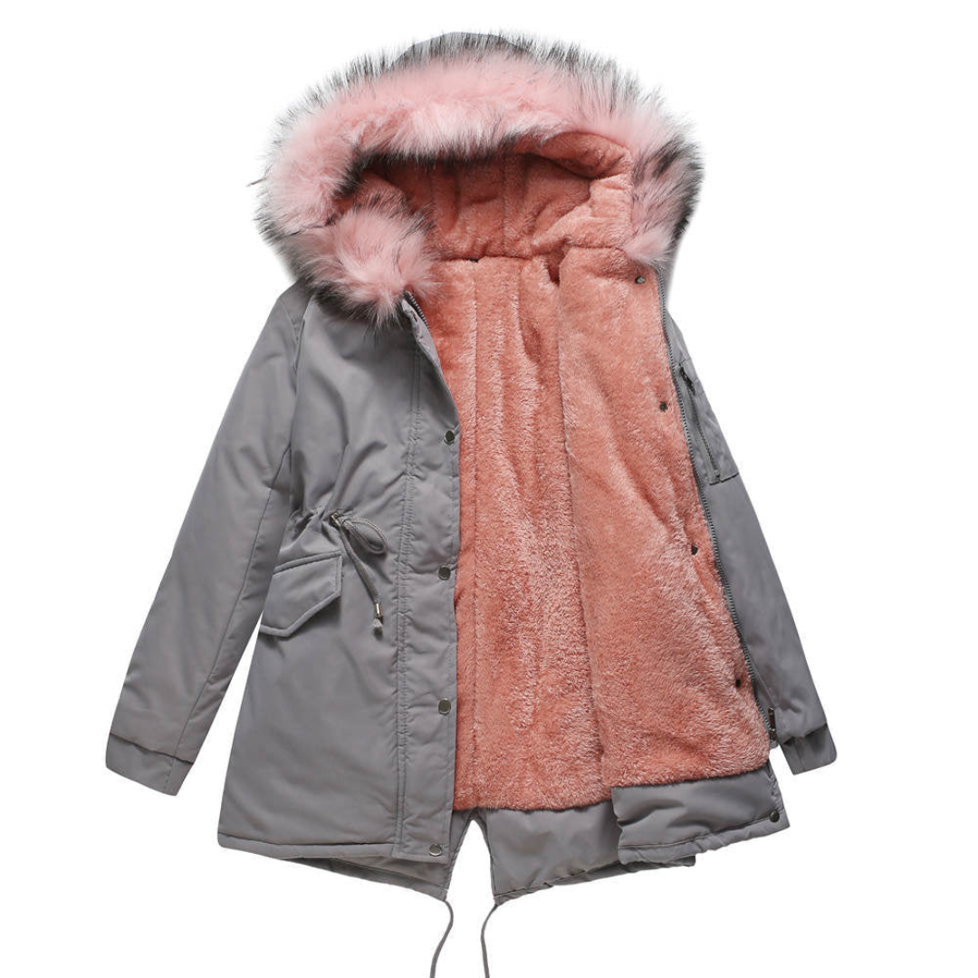 Alicia | Women's Button-Down Parka Winter Jacket 3