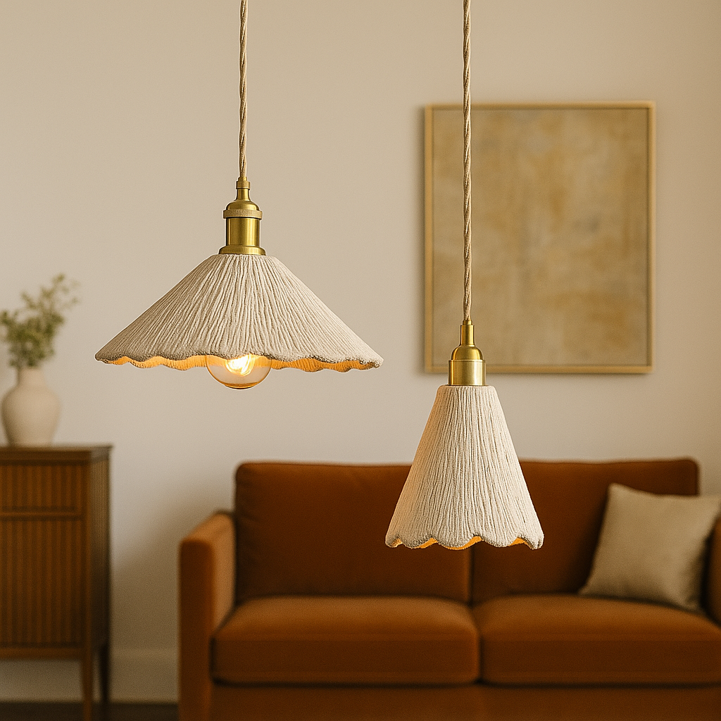 Altura | Elegant Cement Hanging Lamp for Modern Home Spaces 1
