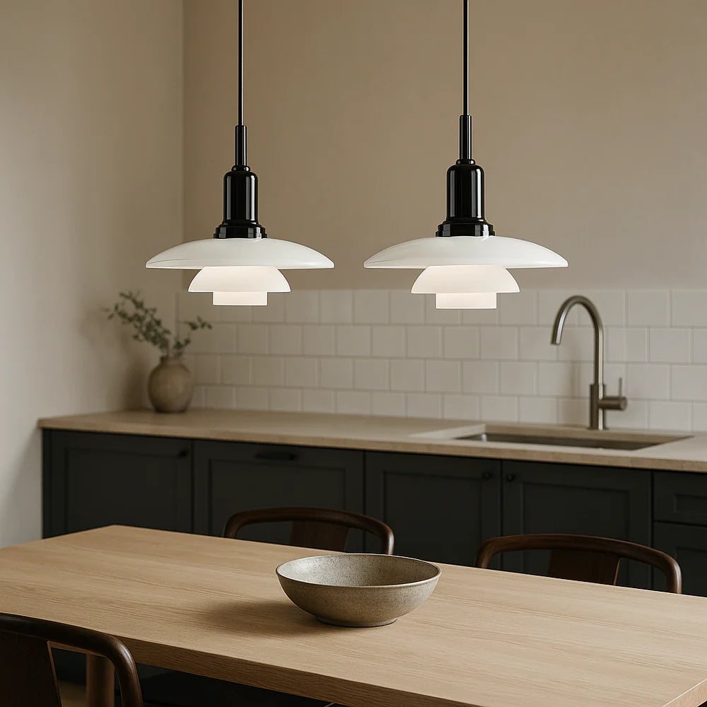 Aluris | Stylish 2/3 Head Danish Design Pendant Lamp 0