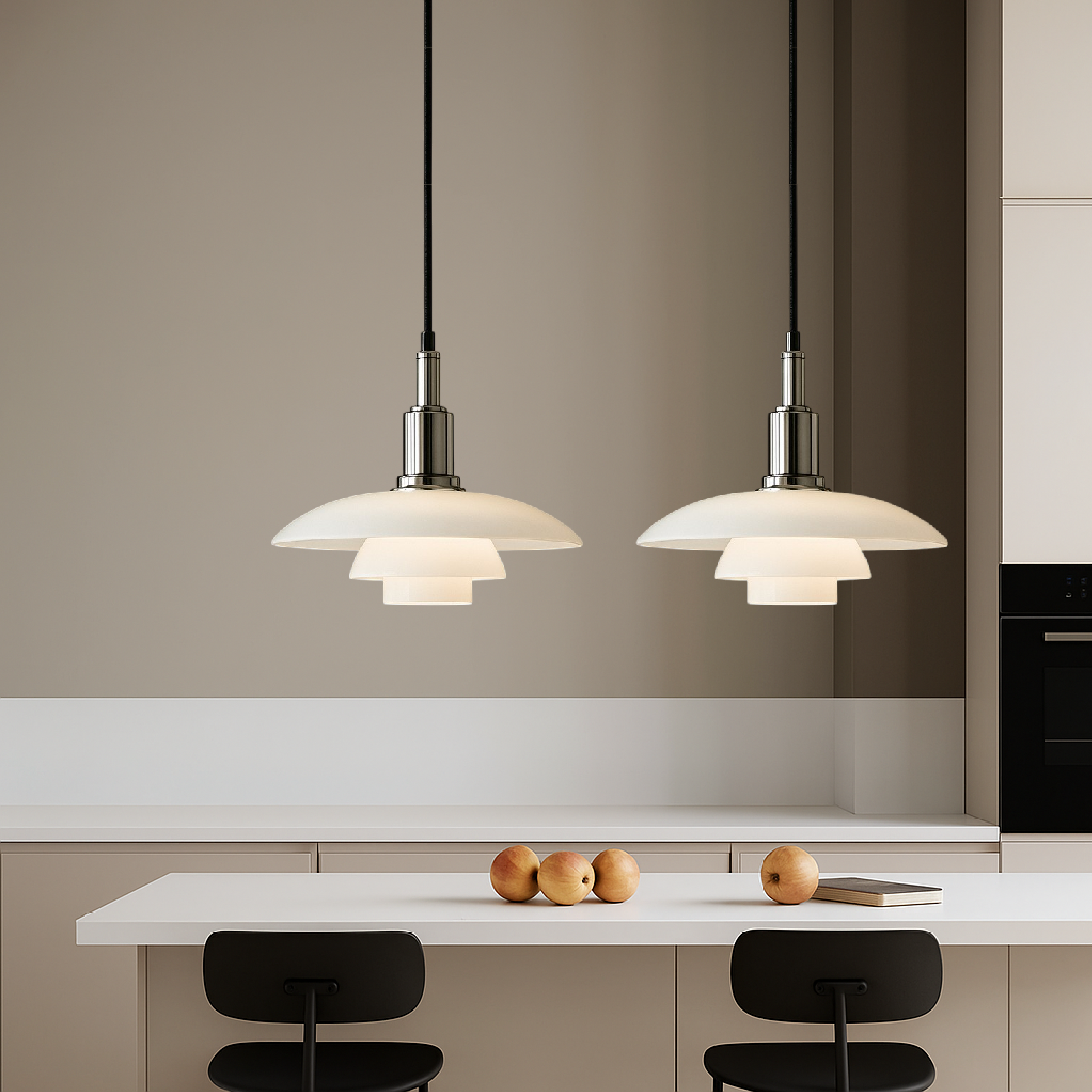 Aluris | Stylish 2/3 Head Danish Design Pendant Lamp 5