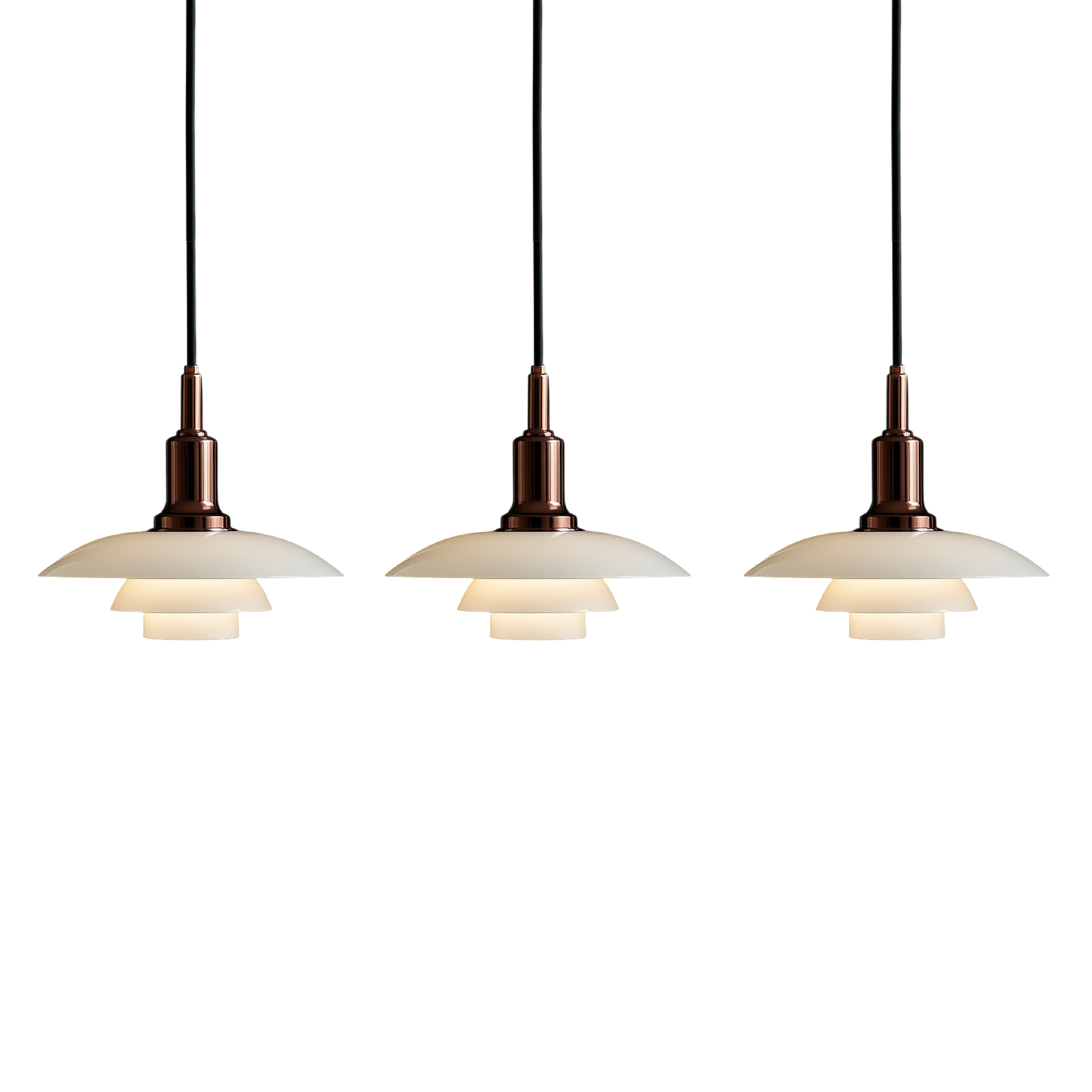 Aluris | Stylish 2/3 Head Danish Design Pendant Lamp 8