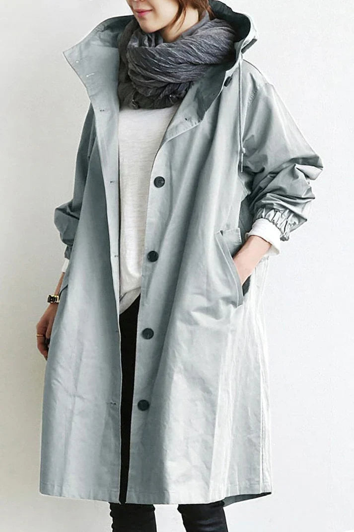 Amara | Chic Oversized Trench Coat for Women – Stylish and Relaxed 0