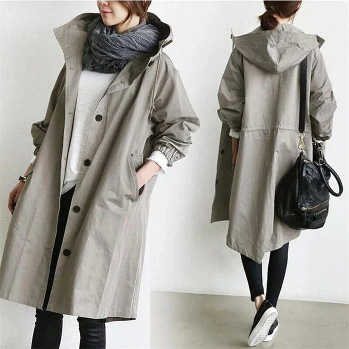 Amara | Chic Oversized Trench Coat for Women – Stylish and Relaxed 8