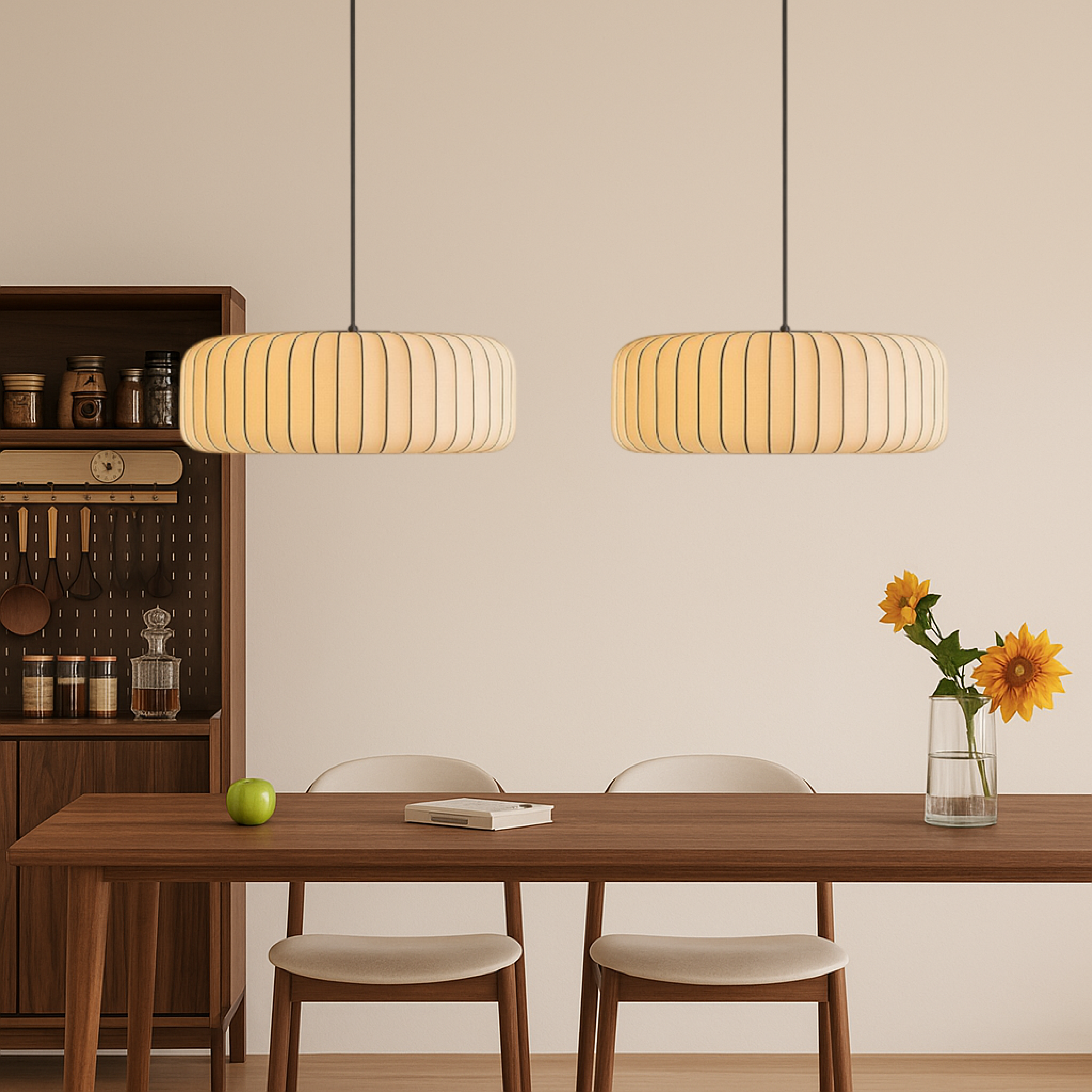 Ambrelle | Timeless Silk Pendant Lamp 4