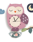 AnimaliaTime | Cheerful Interactive Children's Pendulum Wall Clock 1
