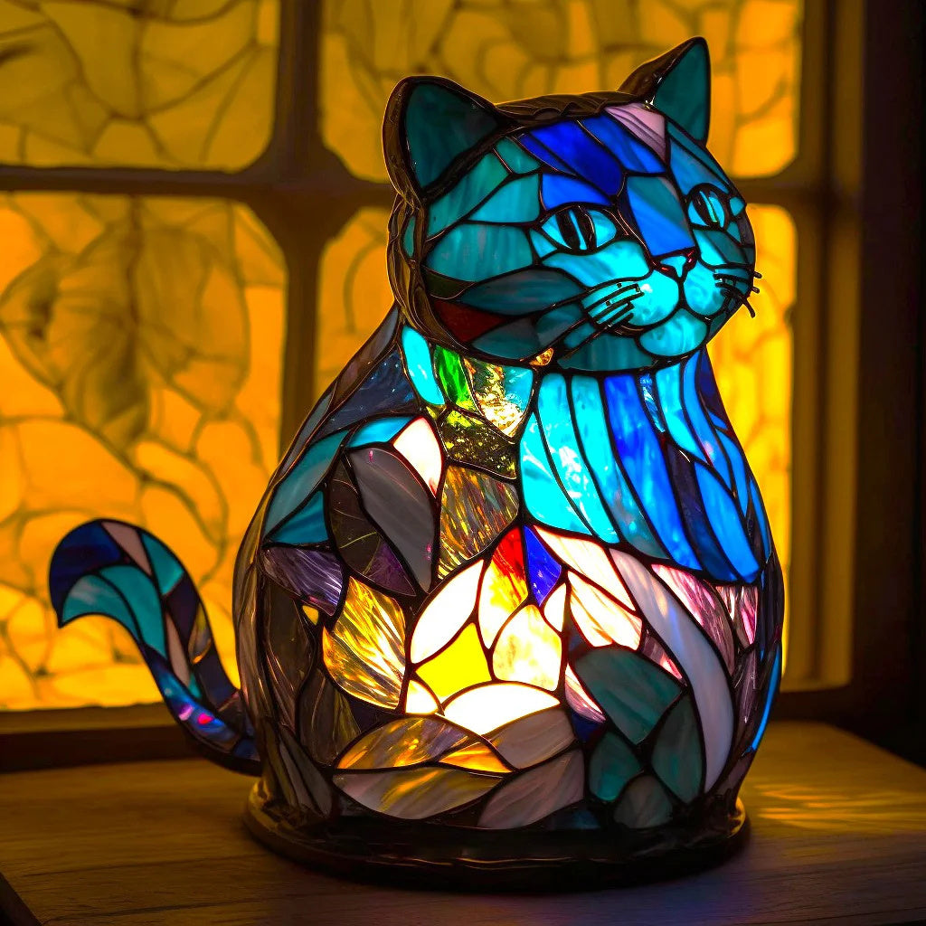 ForestBloom Stained Glass – Wildlife-Inspired Panels for Radiant Decor