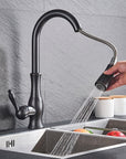 Antonite | Elegant Modern Retractable Kitchen Faucet With Sprayer 2