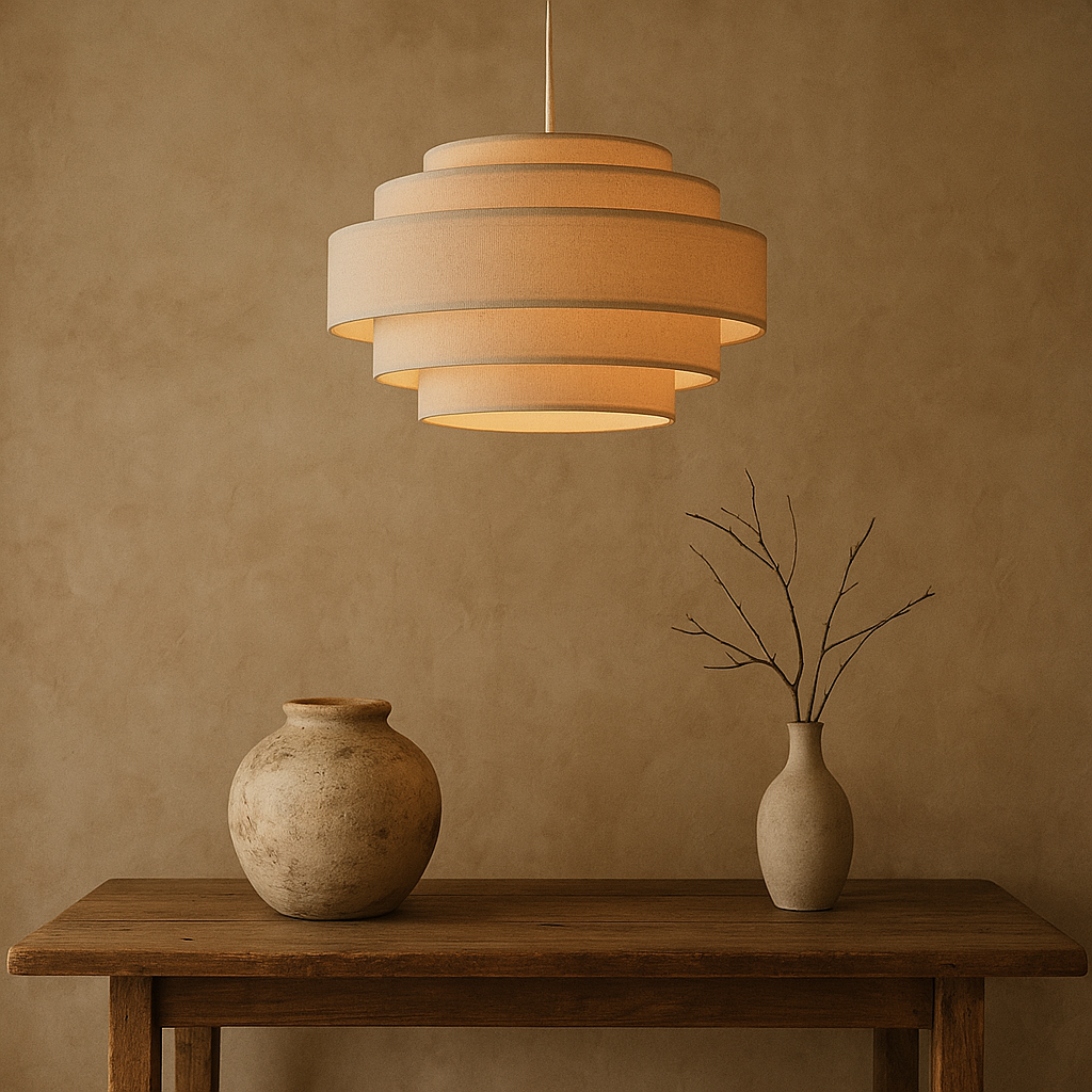 Aozora | Wabi Sabi Ring Pendant Lamp with Japanese Elegance 3