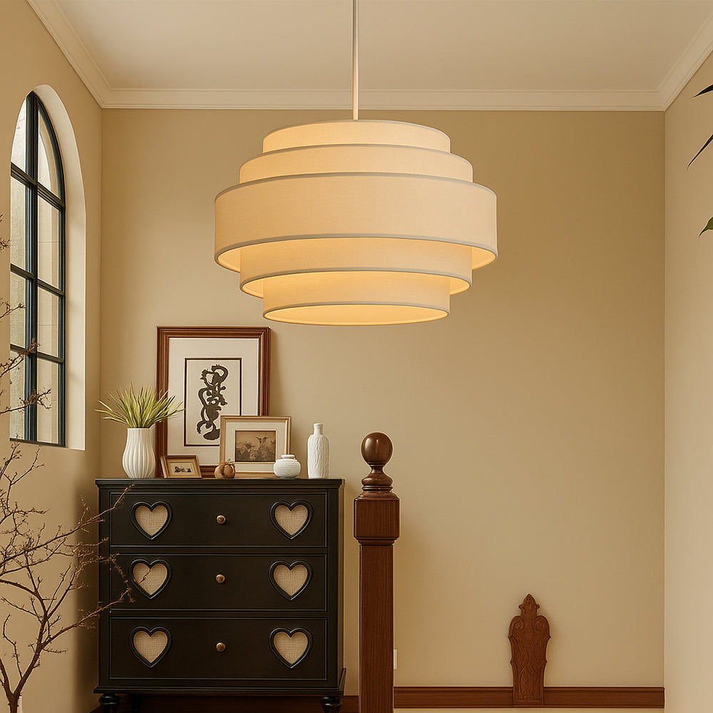 Aozora | Wabi Sabi Ring Pendant Lamp with Japanese Elegance 5