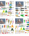 AquaBait | Premium Advent Fishing Bait Calendar with 24 Unique Lures 2
