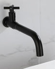 AquaElegance | Sleek Modern Stainless Steel Wall Mounted Bathroom Faucet 8