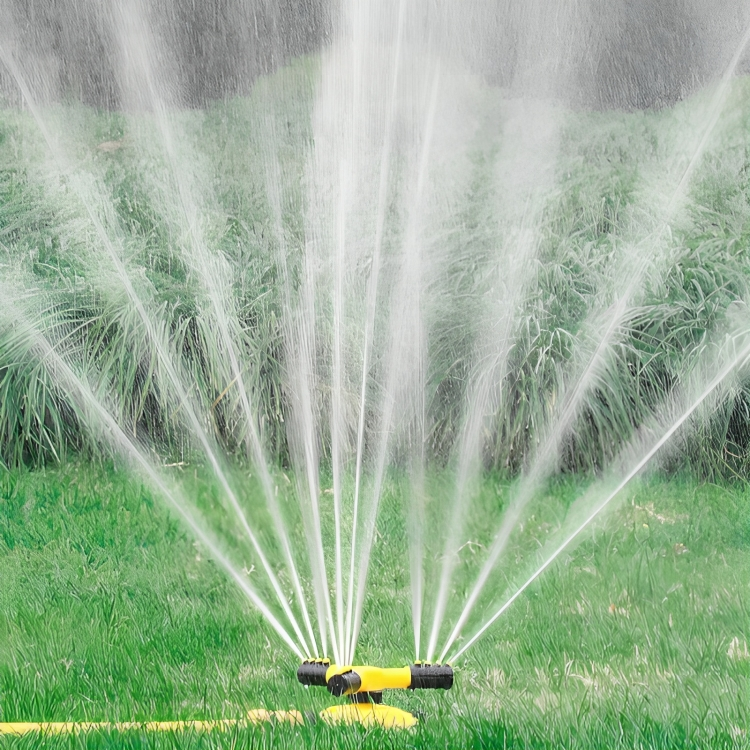 AquaFlow 360 | Rotating Lawn Sprinkler for Gardens 0