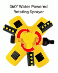AquaFlow 360 | Rotating Lawn Sprinkler for Gardens 2