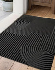 AquaFlow | Elegant Absorbent Microfiber Door Mat with Non-Slip Backing 0