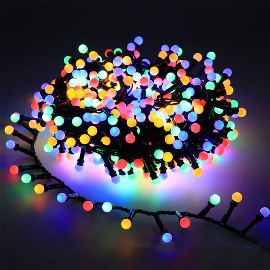 AquaGlow | Waterproof Outdoor String Lights Ideal for Patios, Gardens, and Parties 0