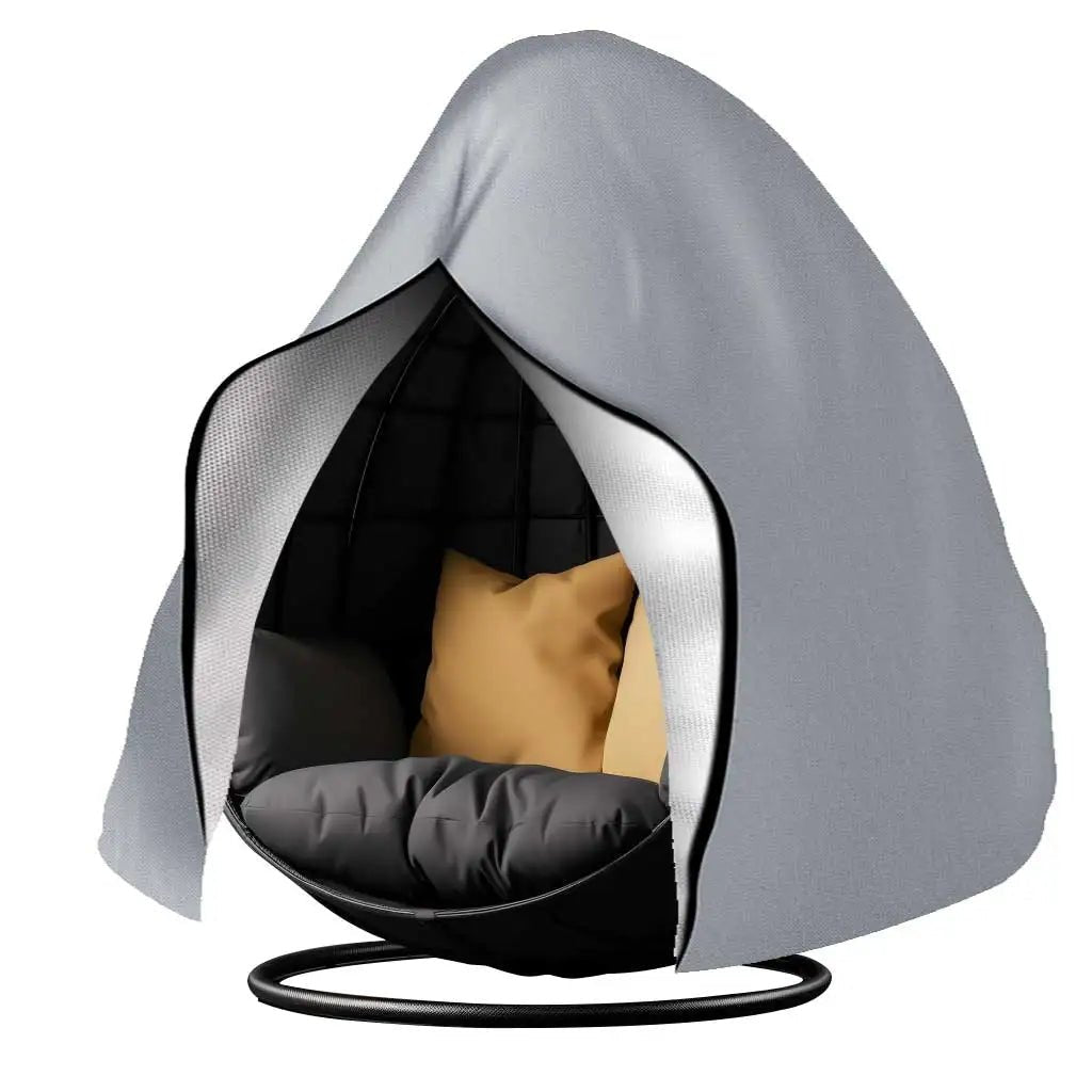 AquaGuard | Durable Waterproof Double Egg Chair Cover for All-Weather Protection 4