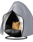 AquaGuard | Durable Waterproof Double Egg Chair Cover for All-Weather Protection 4