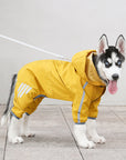 AquaGuard | Stylish Waterproof Adjustable Dog Raincoat with Hood 8