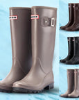 AquaMist | Stylish Waterproof Knee High Rubber Rain Boots for Women 3