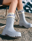 AquaShield | Durable Waterproof Adjustable Rain Boots for Families 2