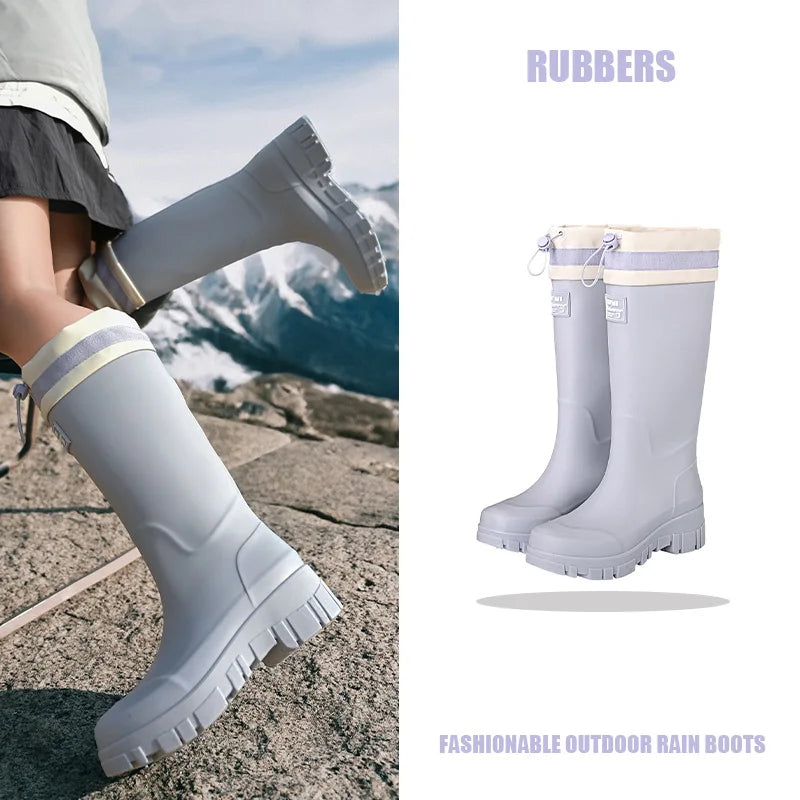 AquaShield | Durable Waterproof Adjustable Rain Boots for Families 9