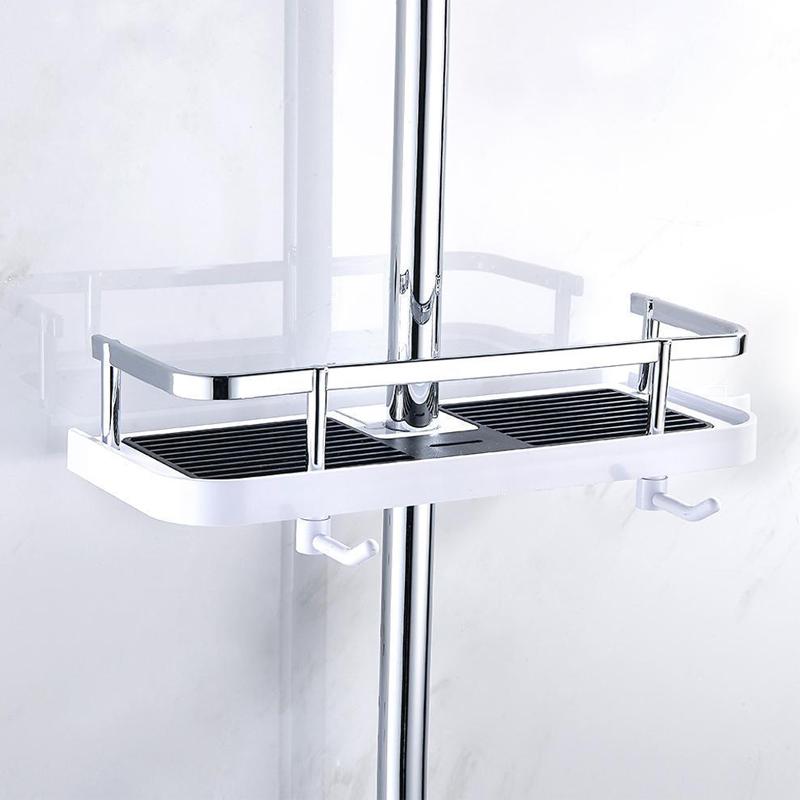 AquaStone | Durable Adjustable Shower Caddy for Organized Bathroom Storage 1
