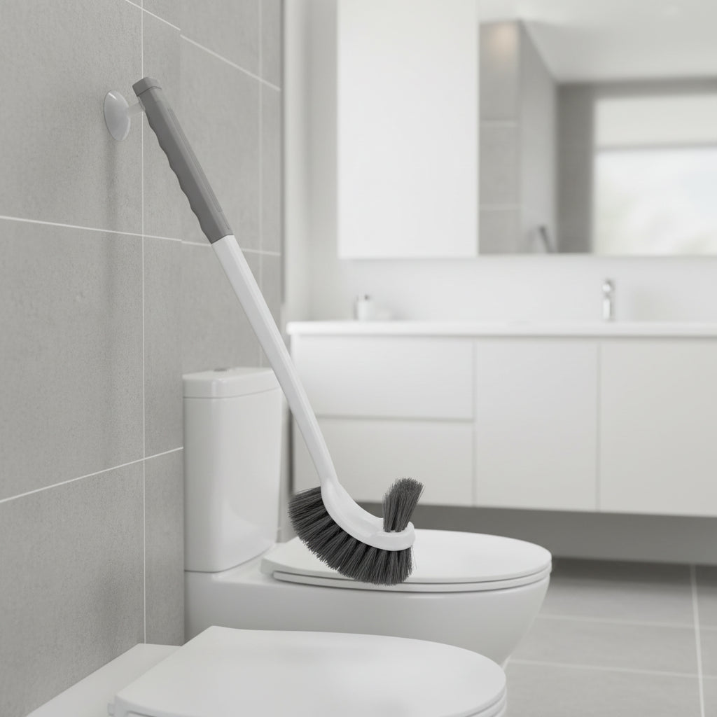 AquaStone | Efficient Wall Mounted Toilet Brush with Double-Sided Angle 0